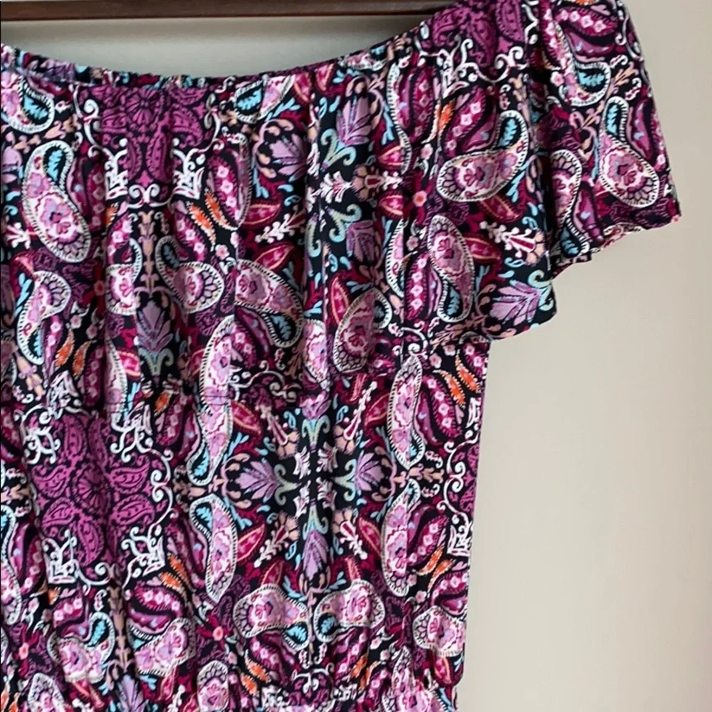 Verse x Stitch Fix Off the Shoulder Dress SZ XS - Picture 3 of 6